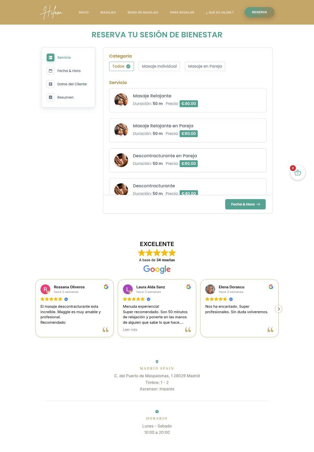 Image gallery marquee